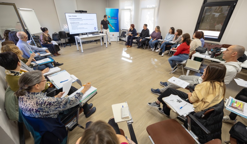 Curso LEAP en el centro dSan Francisco Javier, de Pamplona.