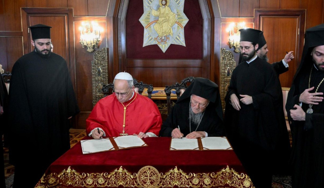 Firma declaración conjunta.