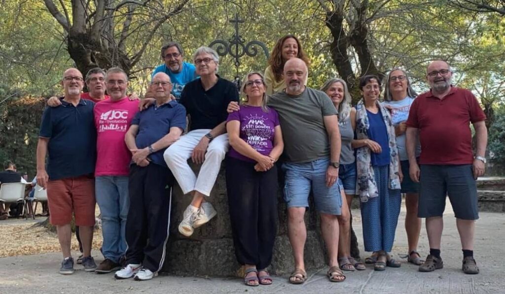 Imagen de grupo de algunos militantes.