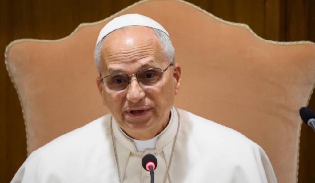 El Santo Padre durante su intervención. Foto: Vatican Media.