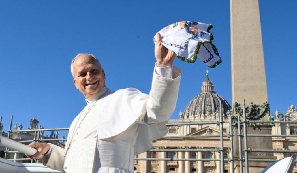 Papa León XIV en la audiencia