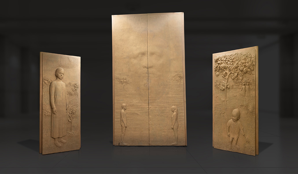 Las nuevas puertas de la catedral de Burgos diseñadas por Antonio López