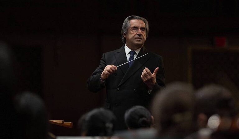 El compositor Riccardo Muti.