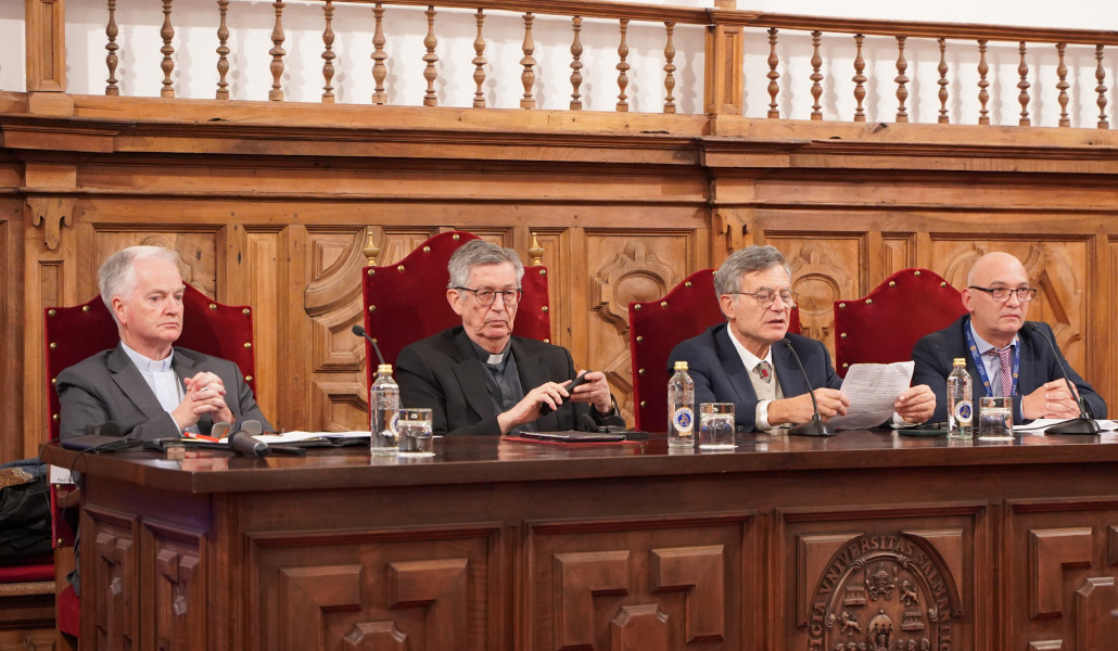 Ruffini durante su intervención.