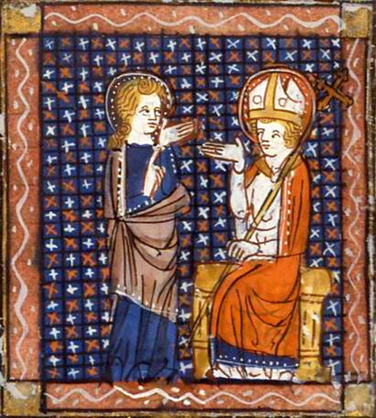 San Martín con san Bricio