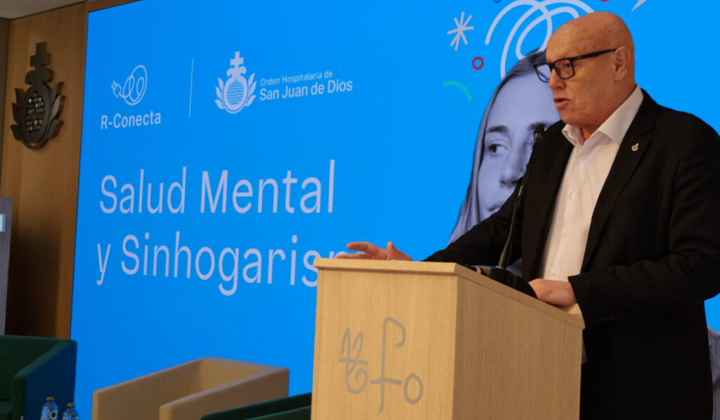 Juan José Afonso, director general de San Juan de Dios España, durante el acto.