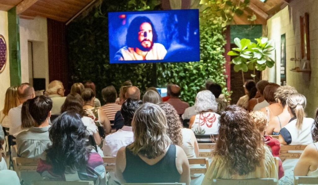 Una de las proyecciones de 'The Chosen' en Sevilla.