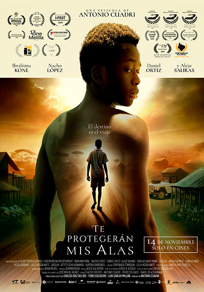 Cartel de 'Te protegerán mis alas'