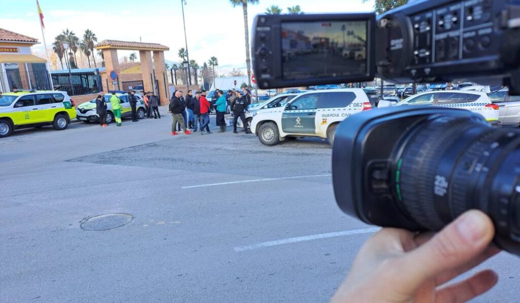 Operativo de búsqueda de un desaparecido en  Alhaurín el Grande. Foto: Ayuntamiento de Alhaurín el Grande.
