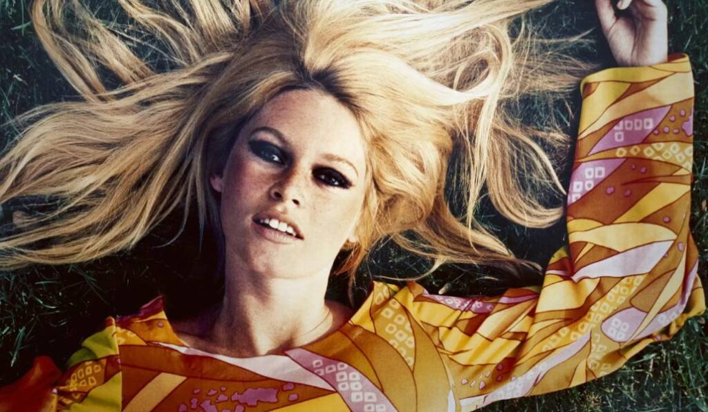 La actriz francesa en su juventud. Foto: Deepskyobject.