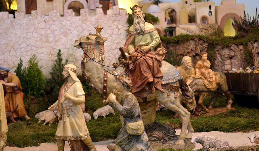 Belén de la parroquia de San Manuel y San Benito.