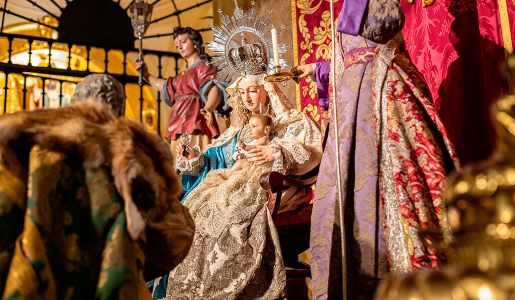 Belén de la parroquia de San Ginés.