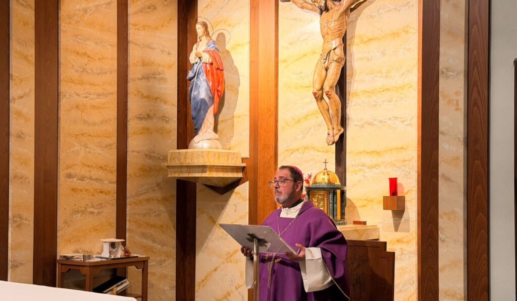 Martín también presidió la Misa de clausura del encuentro. Foto: Eduardo Agosta.