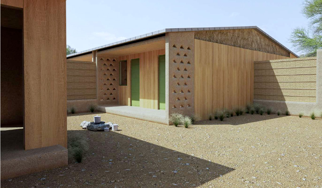 Las casas que construirá MxM Construction son adecuadas para entornos urbanos y para zonas de emergencia.