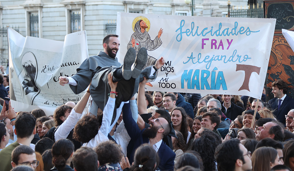 Sacerdotes jóvenes en las ordenaciones del pasado 24 de mayo.