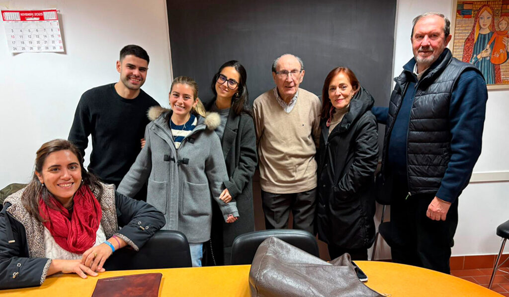 El grupo de iniciación cristiana de adultos.