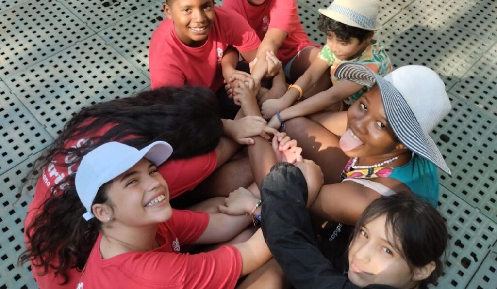 Campamentos de Cáritas.