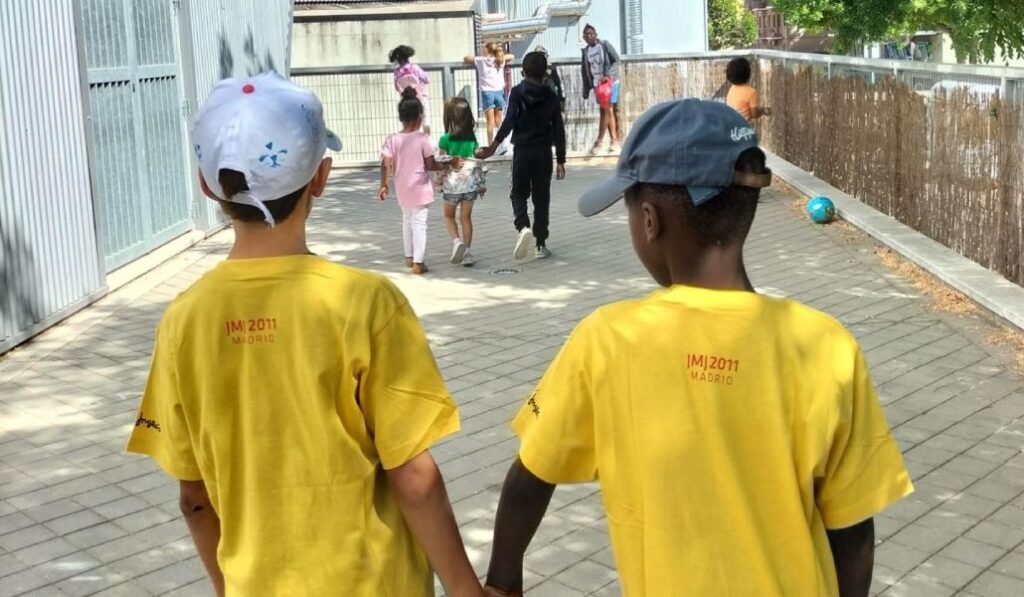 Campamentos de Cáritas.