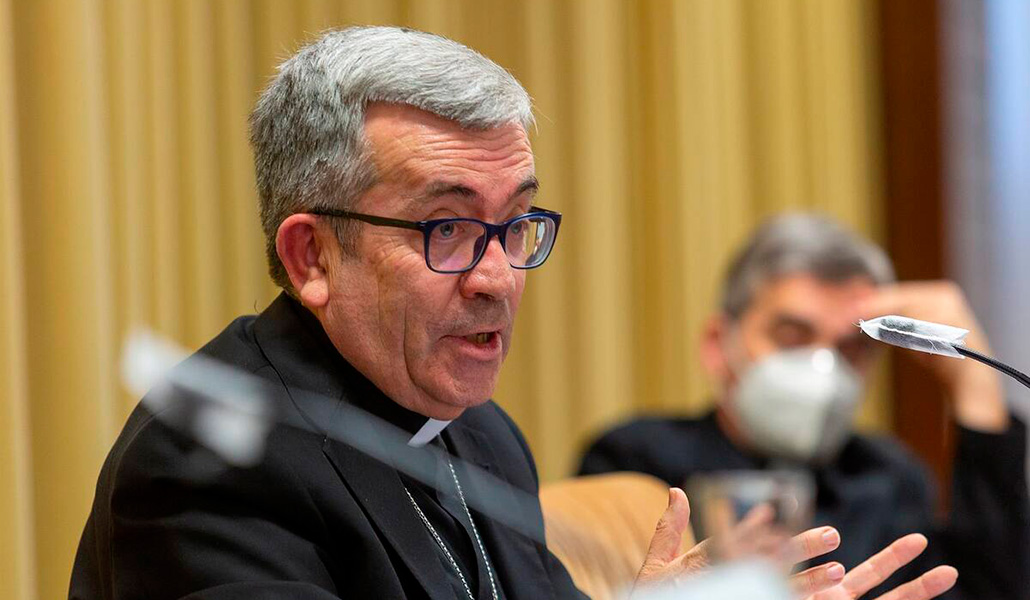 El presidente de la Conferencia Episcopal, Luis Argüello.