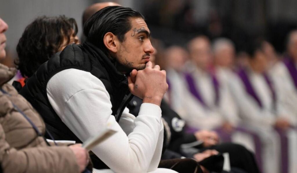 Entre los 6.000 peregrinos, han acudido al Jubileo de los Presos también internos de centros penitenciarios.