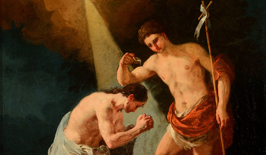 'Bautismo de Cristo'. Francisco de Goya. Colección particular.