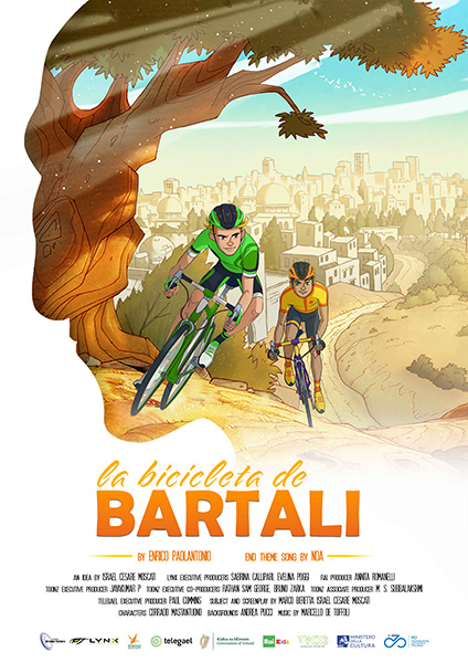 Cartel de 'La bicicleta de Bartali'