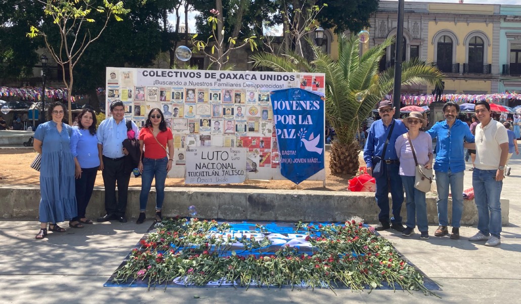 Un Momento para la Paz, iniciativa de los representantes de este proyecto en Oaxaca. Foto: DNP.