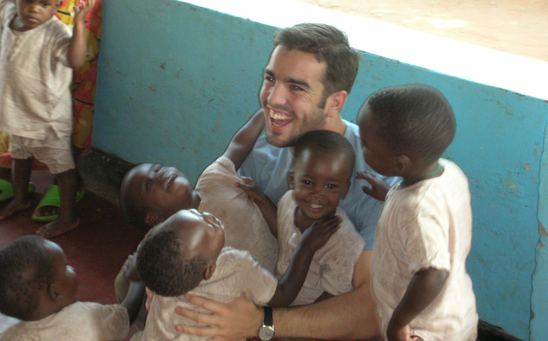 Ignacio Amorós en Burundi.