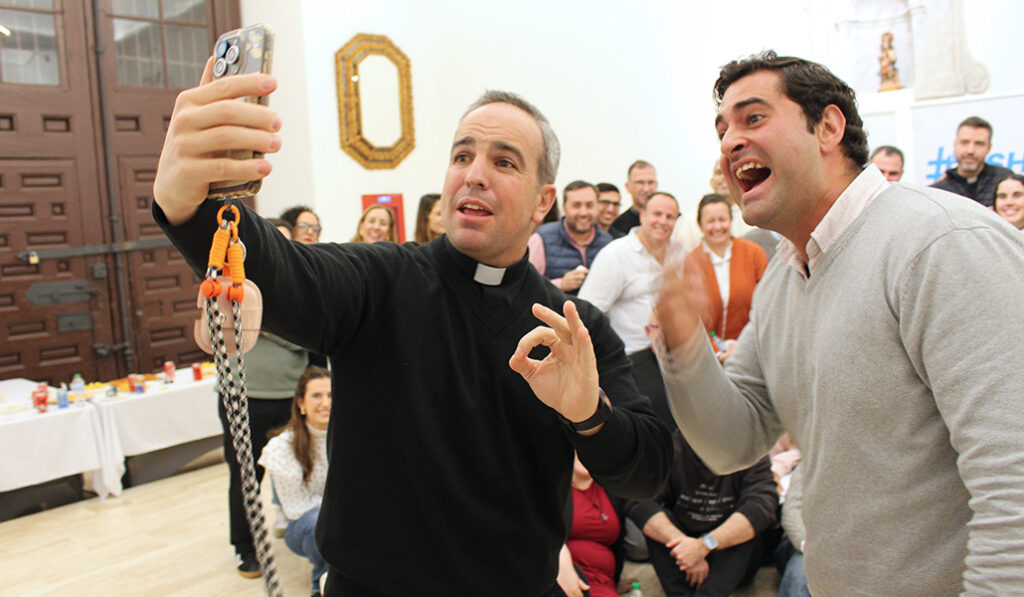 Ignacio Amorós asistió al 'afterwork' con el cardenal Cobo el pasado marzo. Foto: Rodrigo Moreno Quicios.