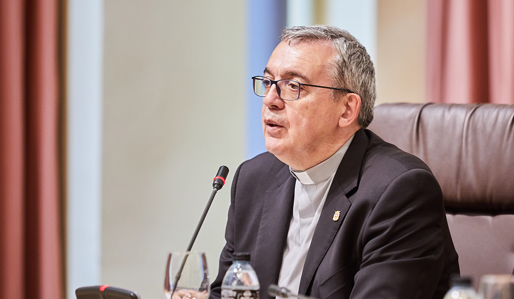 En la celebración de san Juan de Ávila en el seminario.