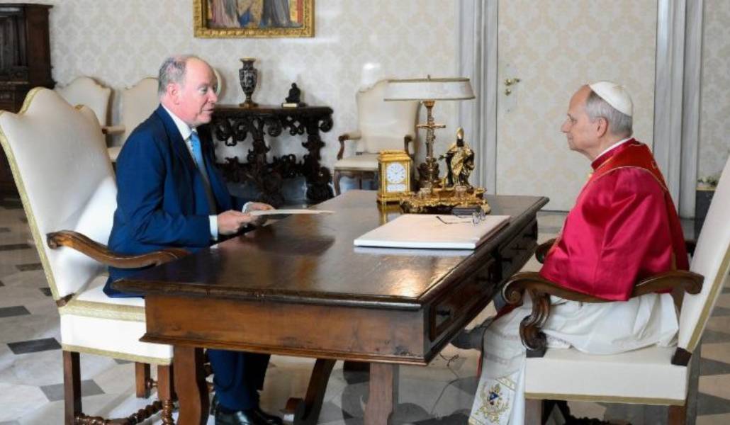 Un momento de la audiencia. Foto: Vatican Media.