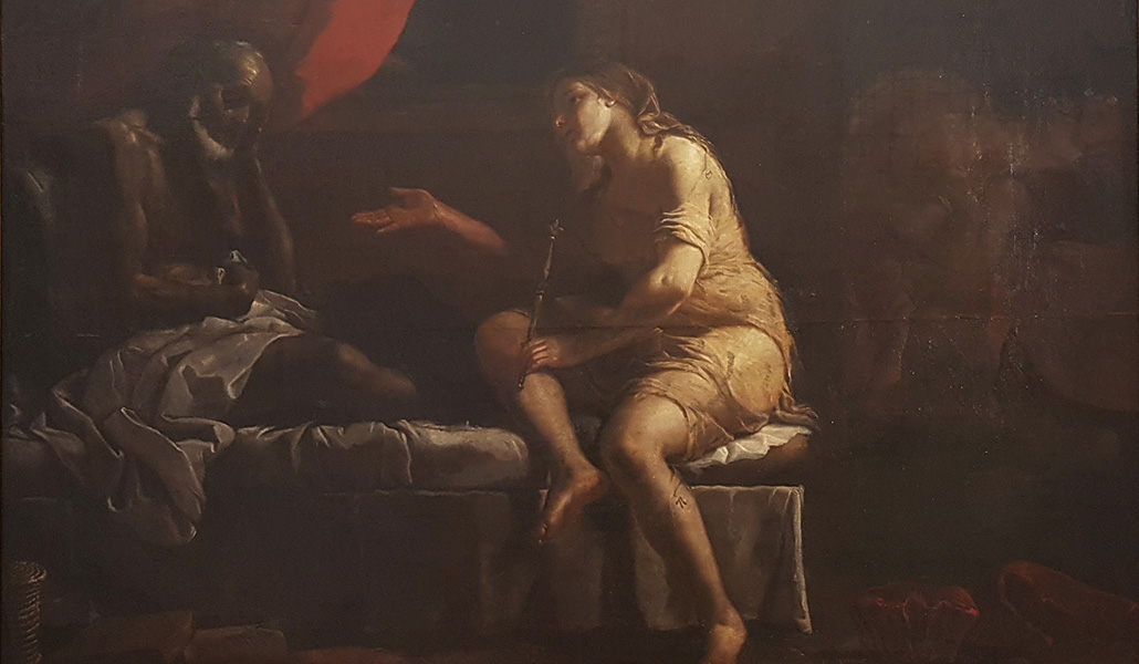 'Boecio y la filosofía', Mattia Preti de c.1680.