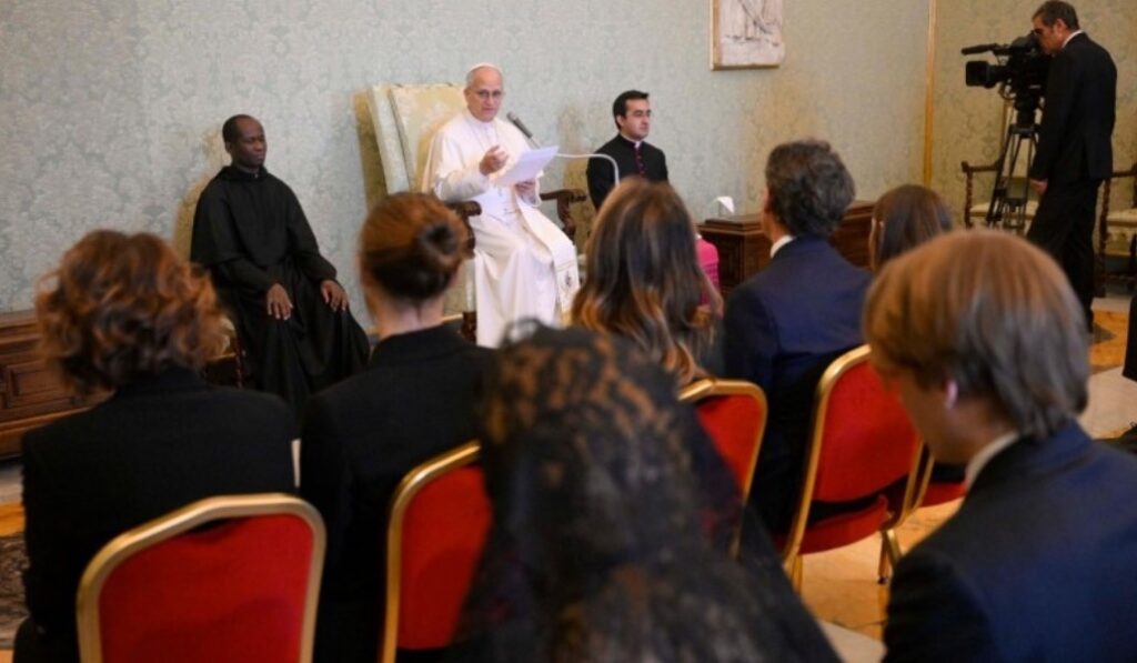 La audiencia ha tenido un tono más recogido de lo habitual. Foto: Vatican Media.