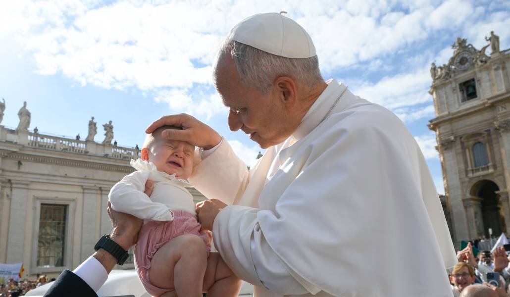 «Que la vida se respete en todas sus etapas», pide el Papa. Foto: CNS.