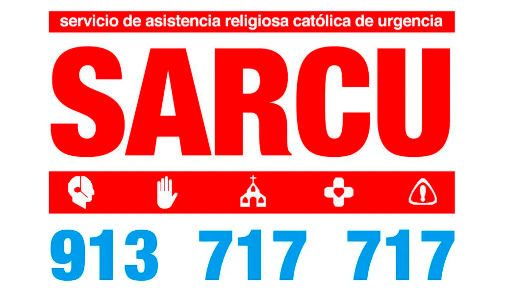 Imagen con el teléfono del SARCU. 913 717 717