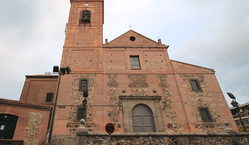 Imagen del templo de Santa María la Antigua en Vicálvaro