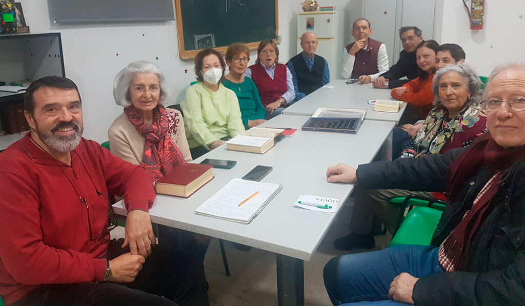 Un grupo de formación.