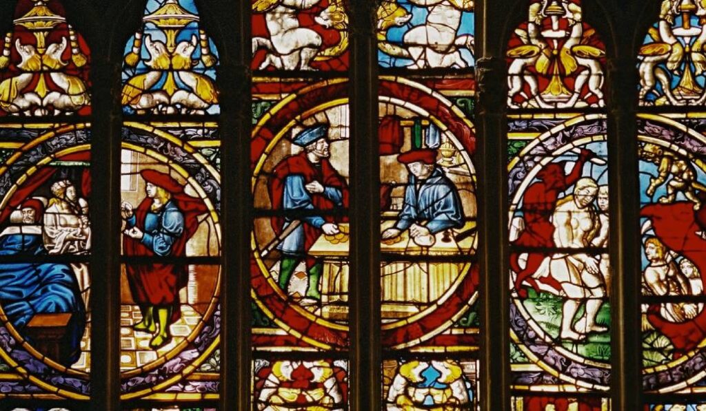 Sus vidrieras son una de las colecciones más importantes del gótico europeo. Foto: Catedral de Toledo.