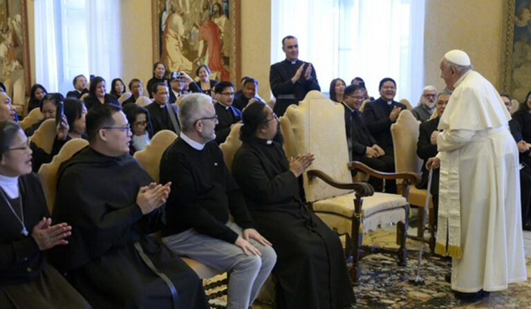 Encuentro con Francisco en 2024.