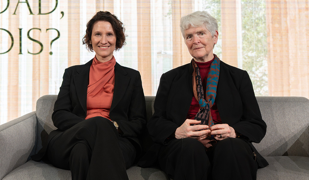 L'Ecuyer y Enkvist durante el congreso.