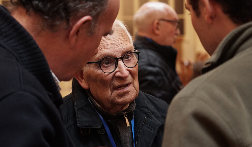 Daniel Sánchez Merino en un momento de las preasambleas