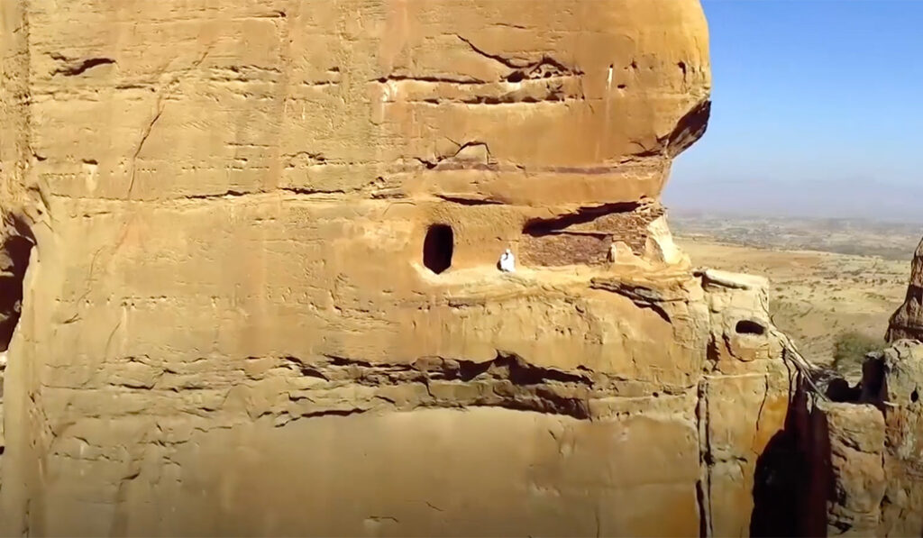 Iglesia de Abuna Yemata Guh en un acantilado