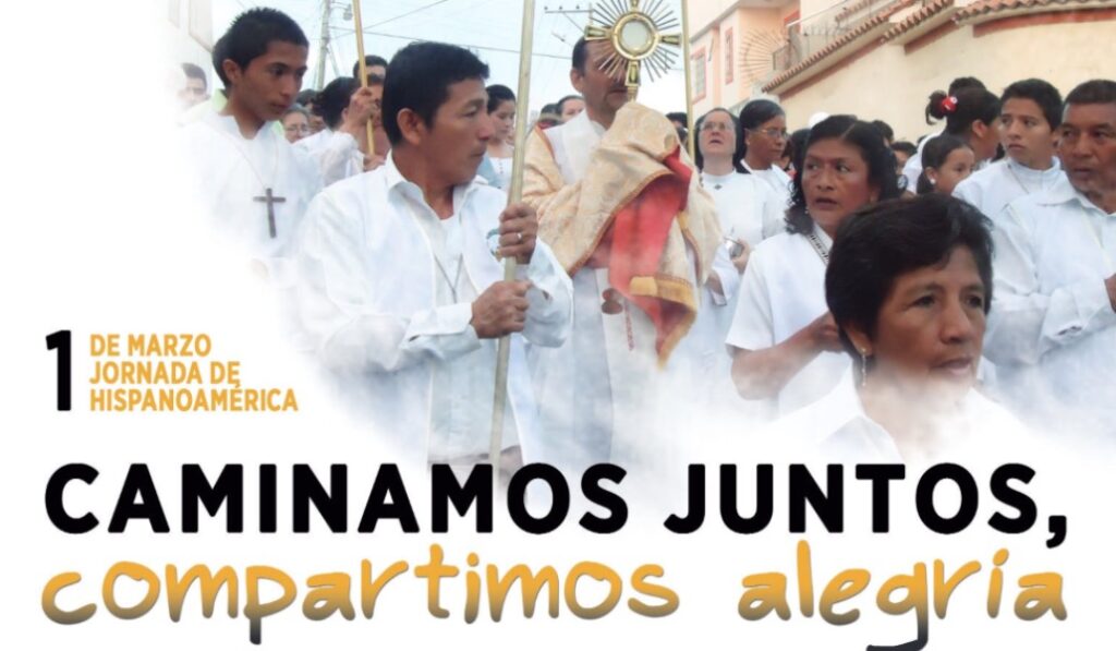 Cartel del Día Hispanoamérica. 