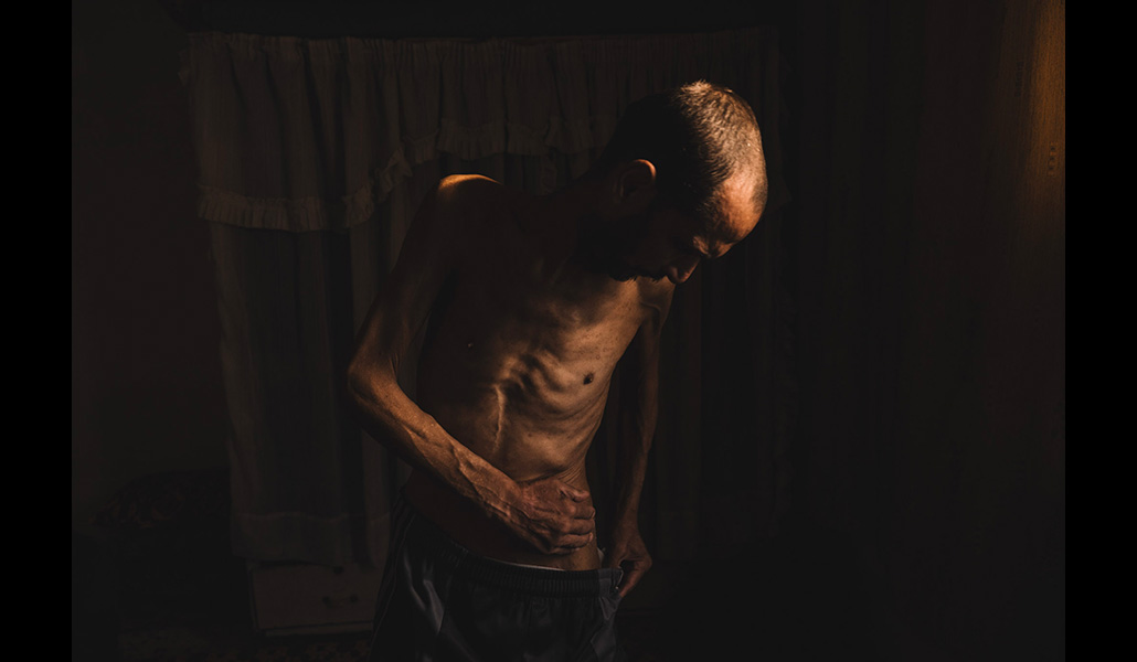 Hosni pasó seis años encarcelado en Siria por desertar del Ejército. Foto: Samuel Nacar.