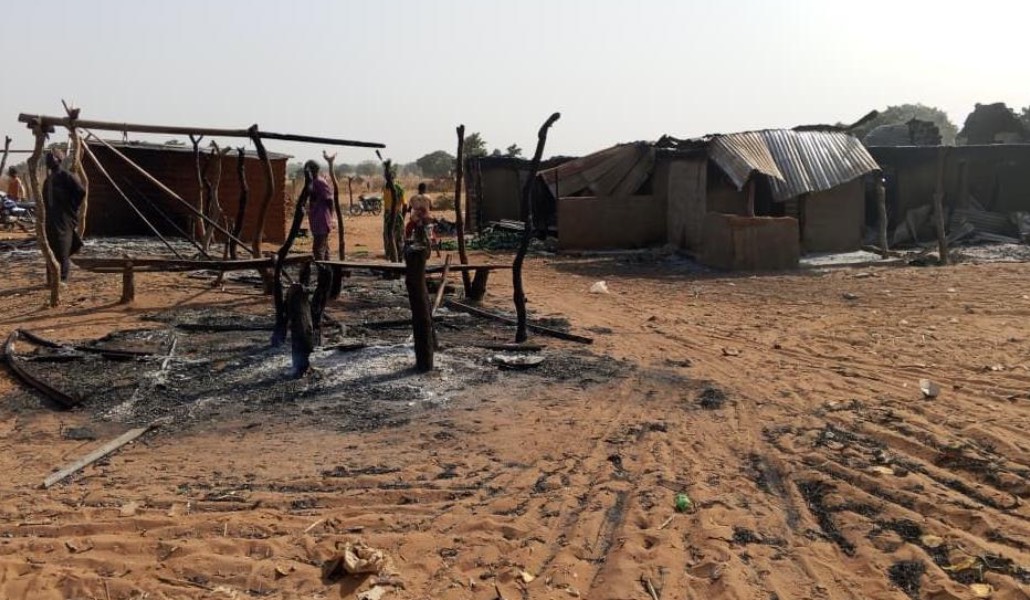 Masacre en Borgu. Foto: Arise News.