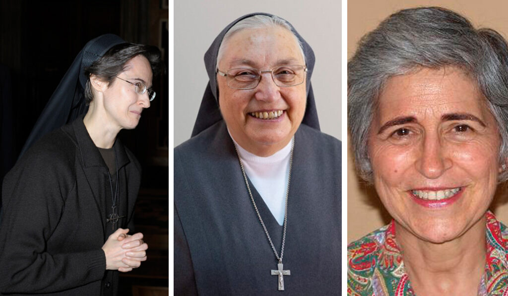 Petrini, Reungoat y Zervino hicieron historia al convertirse en las tres primeras mujeres en asesorar al Papa en el nombramiento de obispos. Foto: Alfa y Omega.