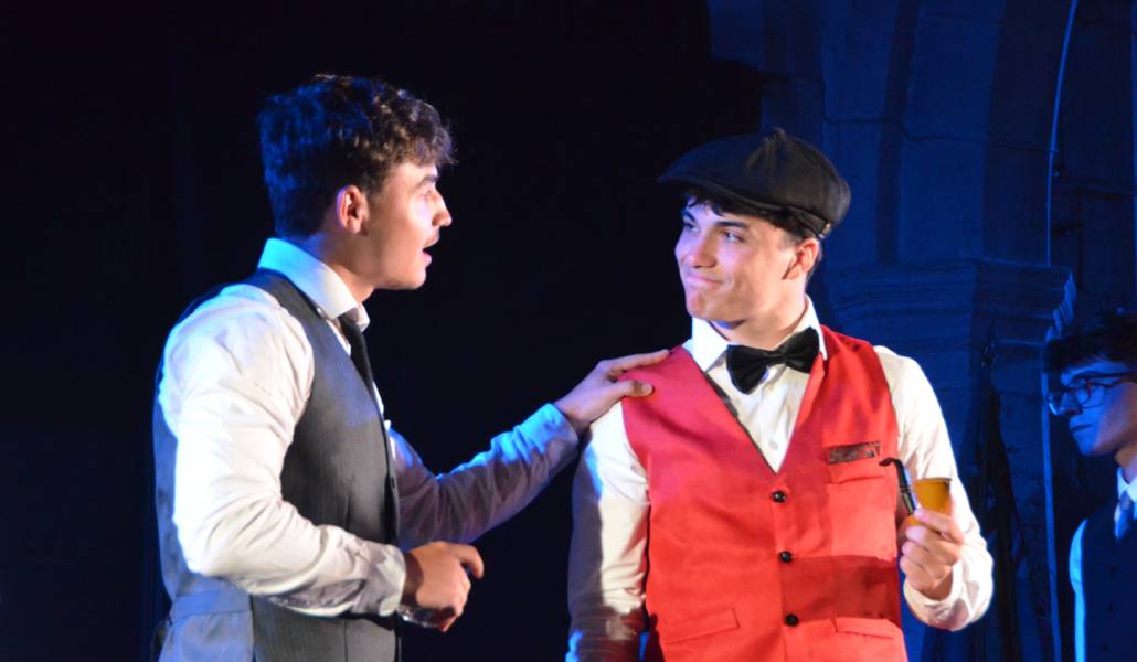 Un momento de Una luz en la oscuridad. Foto: Javier Segura.