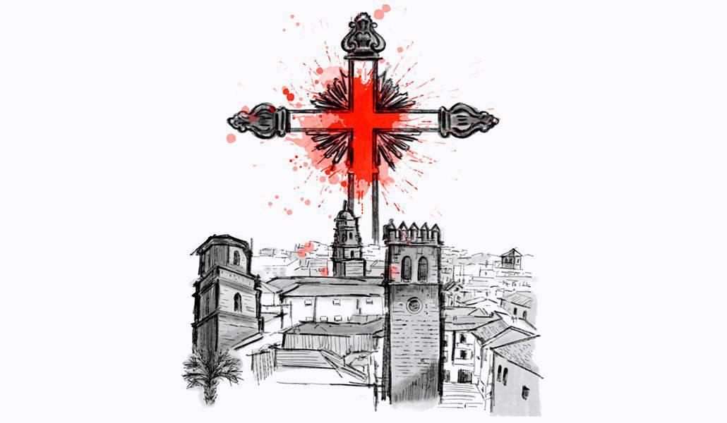 Detalle de la portada del libro. Foto cedida por Juan Rubio.