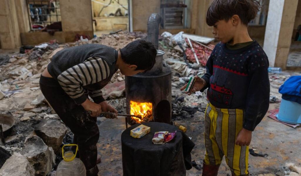 Los niños sirios son de los más afectados por la guerra. Foto: Manos Unidas.