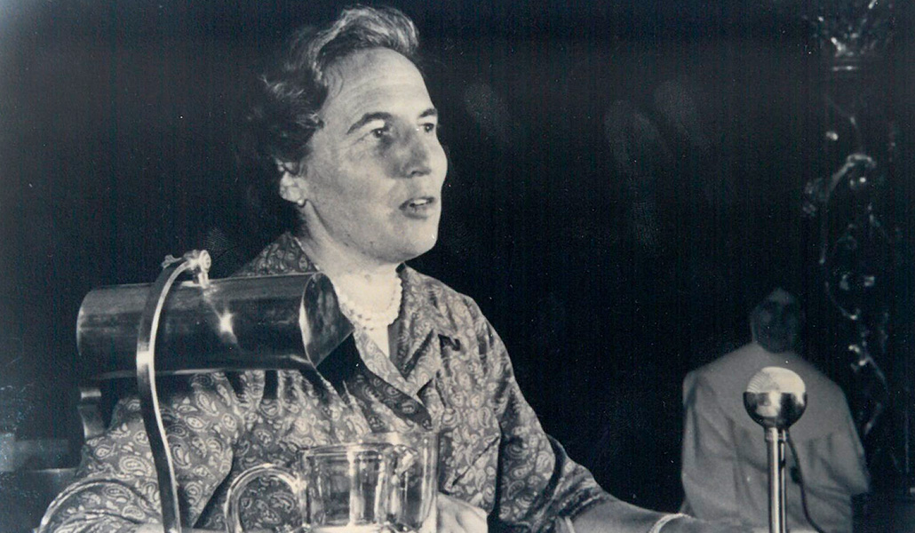 Bellosillo dio voz a las mujeres en multitud de ámbitos. Foto: UMOFC.